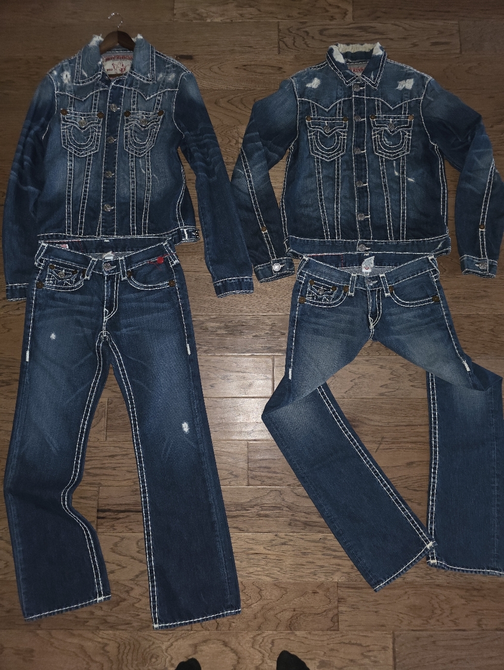 True Religion Billy And Ricky And Jimmy Super T Sets!